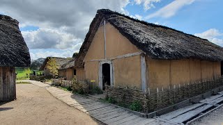 Hedeby Haithabu Viking Village North Germany May 2021