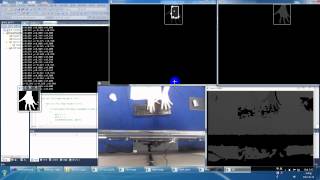 Bounding Rectangle in hand defect`s DepthPoint (using Kinect / OpenCV)
