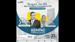 Mengenal Tipe PPK dan Sertifikasi Kompetensi PPK