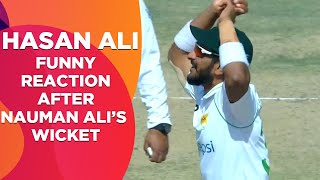Hasan Ali Funny Reaction After Nauman Ali's Wicket | Pakistan vs South Africa | ME2E