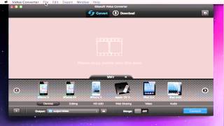 Convert MP4 to QuickTime MOV on Mac- iMedia Converter Deluxe
