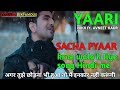 YAARI : Nikk Ft. Avneet | Hindi Version | Hindi Lyrics Meaning | Latest Punjabi Song | Vk Famous