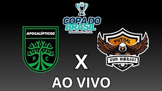 Apocalípticos x Juk Médici - 3º Rodada - Copa do Brasil Futsal ROO