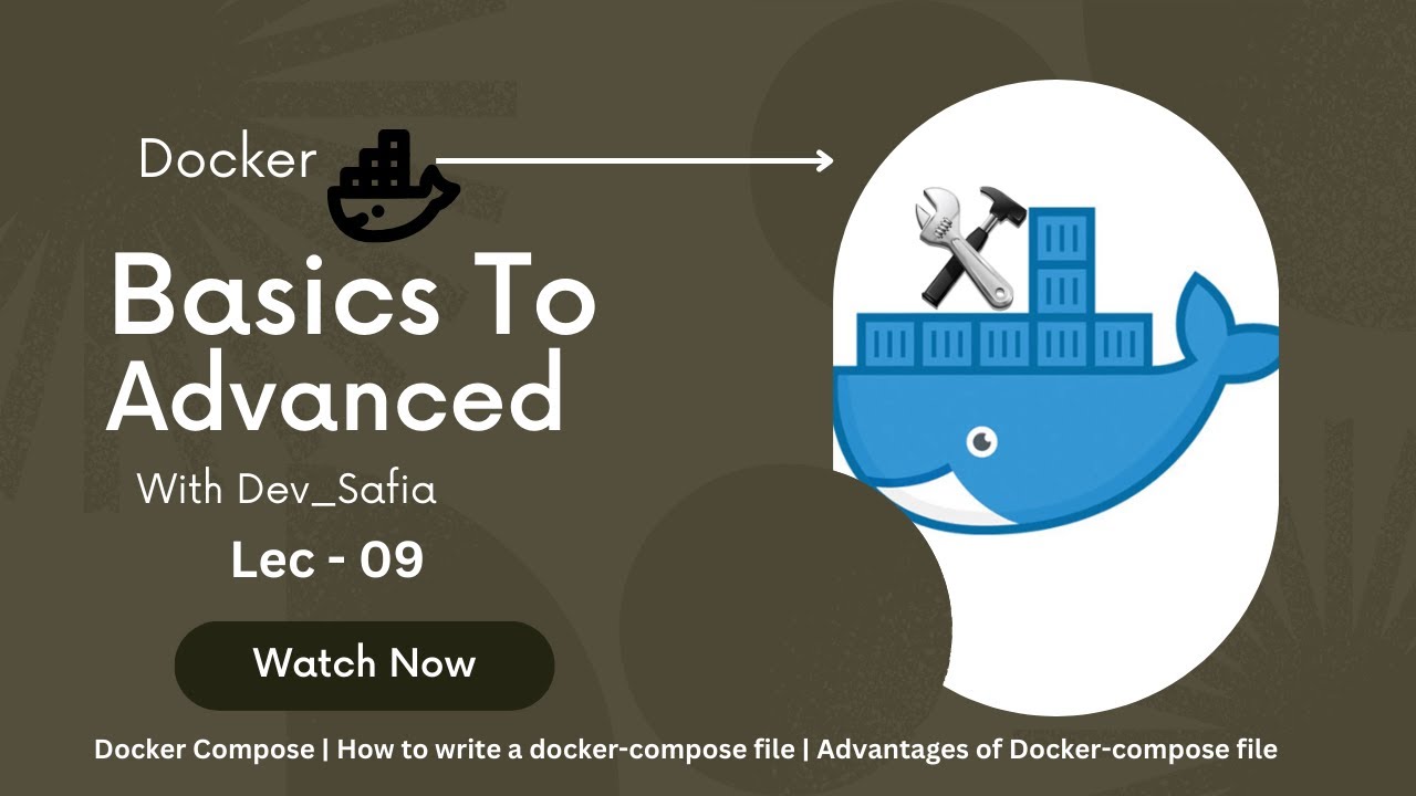 Docker Compose |How To Write A Docker-compose File |Advantages Of ...