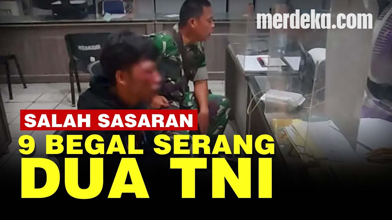 Dua Anggota TNI Bertarung Lawan 9 Begal Di Kebayoran Baru - YouTube