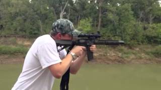 Shooting suppressed 300blk subsonic vs supersonic.