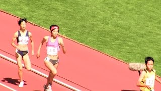 2014長崎国体陸上 少年女子共通800ｍ予選2組 20141018