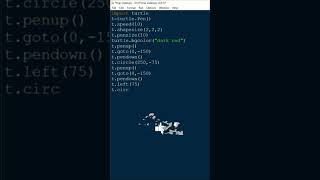Draw diya using turtle in python | Happy Diwali