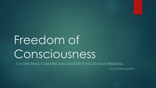 The Freedom - Reflection mind of yourself