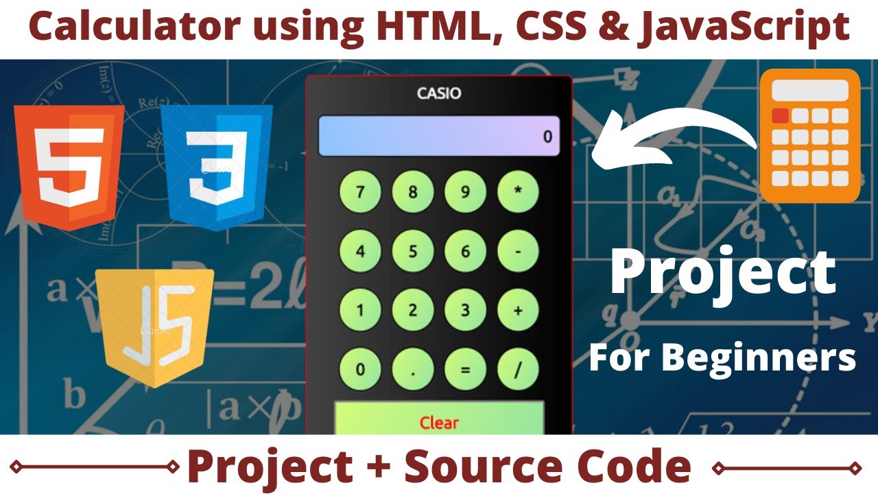 Creating A Calculator Using Html Css Javascript рџ ґрџ ґ With Source