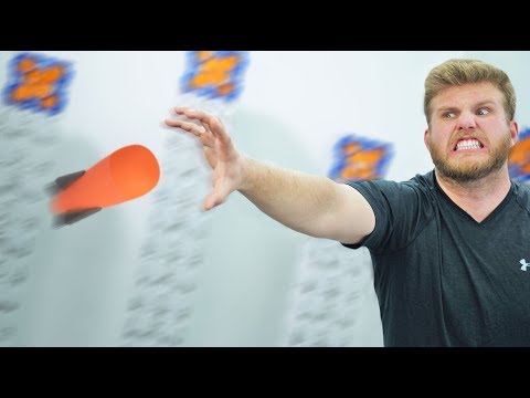 NERF Bullet Catch Challenge! NERF Bullet Catch Challenge!