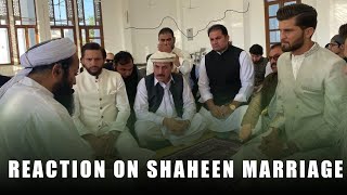 Reaction on Shaheen Afridi Wedding