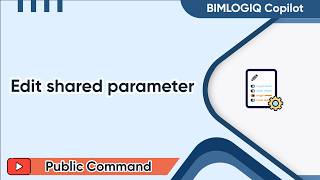 Edit Shared Parameter in Revit