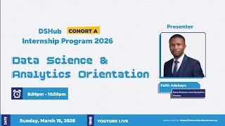 Data Science & Analytics Orientation Program
