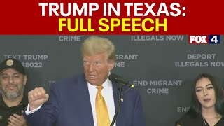 Trump rally in Austin: FULL NEWS CONFERENCE