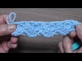 かぎ針編み・玉編み模様の編み方 a 103　crochet bobble stitch 編み図・字幕解説 crochet and knitting japan