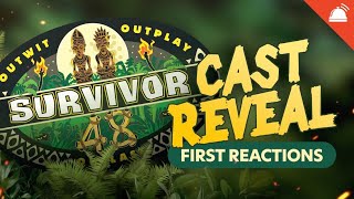 Survivor 48 Cast Reveal First Reactions