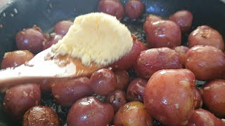 휴게소버터구이감자 사 먹지 마세요/값싼 알감자 한봉지만 사세요 Grilled potatoes