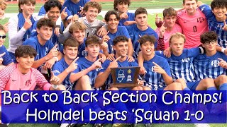 Holmdel 1 Manasquan 0 | Central Jersey Group 2 Championship | Frankie Brusco Goal