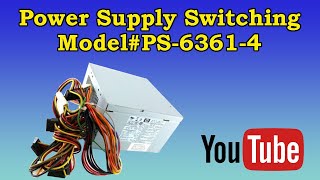 HP 365 Waat Power Supply Switching Model#PS-6361-4 12Volt Increase to 14Volt | Abbas Computers