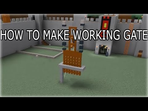 How To Make a Working Gate | ROBLOX Build A Boat For Treasure How To Make a Working Gate | ROBLOX Build A Boat For Treasure