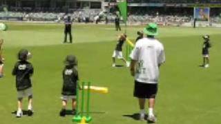 Milo in2cricket Aus vs SA first test, Perth 2008