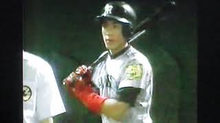 1992広島東洋カープ石貫宏臣　秋村謙宏VS阪神タイガース湯舟敏郎　広島市民球場　江藤智　山崎隆造　オマリー　パチョレック　八木裕　新庄剛志　久慈照嘉　木戸克彦