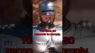 Robocop's BADASS Intro Dialogues 😱 #shorts #fyp