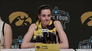 Caitlin Clark RESPONDS To Angel Reese Taunting Her At End Of National Championship | LSU vs Iowa