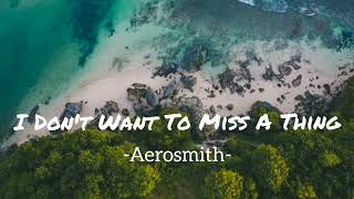 I DON'T WANT TO MISS A THING - AEROSMITH ( COVER BY MUSIC TRAVEL LOVE ) LIRIK + TERJEMAHAN INDONESIA