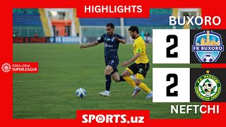 Buxoro - Neftchi 2:2 , Gol va xavfli vaziyatlar HIGHLIGHTS