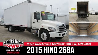 2015 HINO 268A Pre-owned Box Truck For Sale