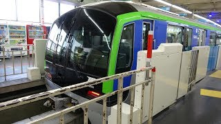 [4K前面展望] 東京モノレール 各駅停車 羽田空港第2ビル → 浜松町 / TOKYO MONORAIL Haneda to Hamamatsucho