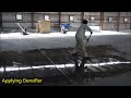 concrete densification dust proofing and polishing