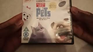 Tom And Jerry's Giant Adventure And The Secret Life Of Pets (UK) DVD Unboxing