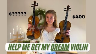 My DREAM Violin! - Comparison and GoFundMe Link! 🎻