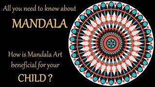 What is Mandala ?Benefits of Mandala Art for children/ Mandala art for kids