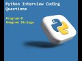 Python Program to Check Anagram Strings | Python Anagram Checker | Learn Python Programming