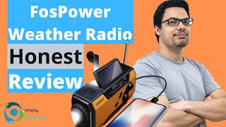 FosPower Emergency Weather Radio Honest Detailed Review