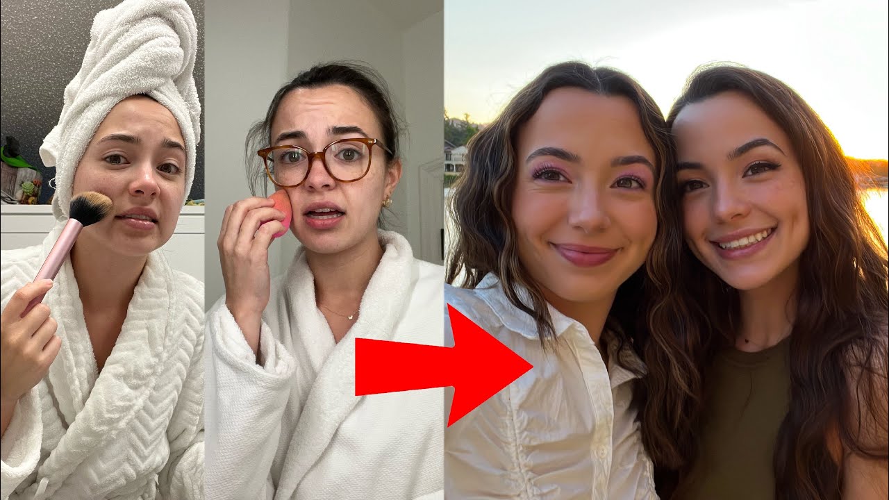 Double Date Night Get Ready With Me - Merrell Twins