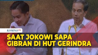 Momen Jokowi Sapa Wapres Gibran hingga Bilang Takut Terselip, Buat Para Ketum Parpol Senyum!