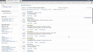 OneSearch Overview - Searching