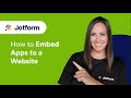 How to Embed Apps to a Website