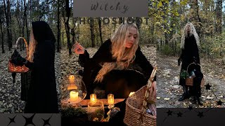 Magic of photo: witchy photoshoot,prep,process