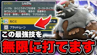 最強技ブラッドムーンを無限に打ててしまうとんでもない赫月ガチグマが爆誕しました！？【ポケモンSV】