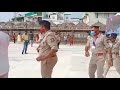 police garba in ambaji mandir navratri garba