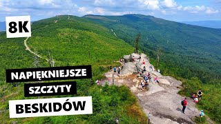 Najpiękniejsze szczyty Beskidów. Zobacz i zaplanuj wycieczki [8K]