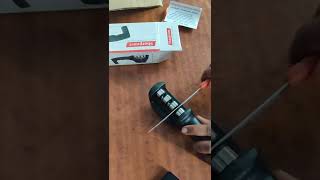 testing knife sharpener #meesho  #knife #knifesharpener #meshohual #kitchentools #kitchen #tools