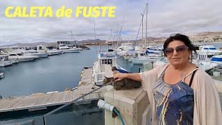 Fuerteventura. Caleta de Fuste. Coastal wander and testing new mic