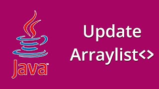 Update arraylist item in Java-Java programming for beginners